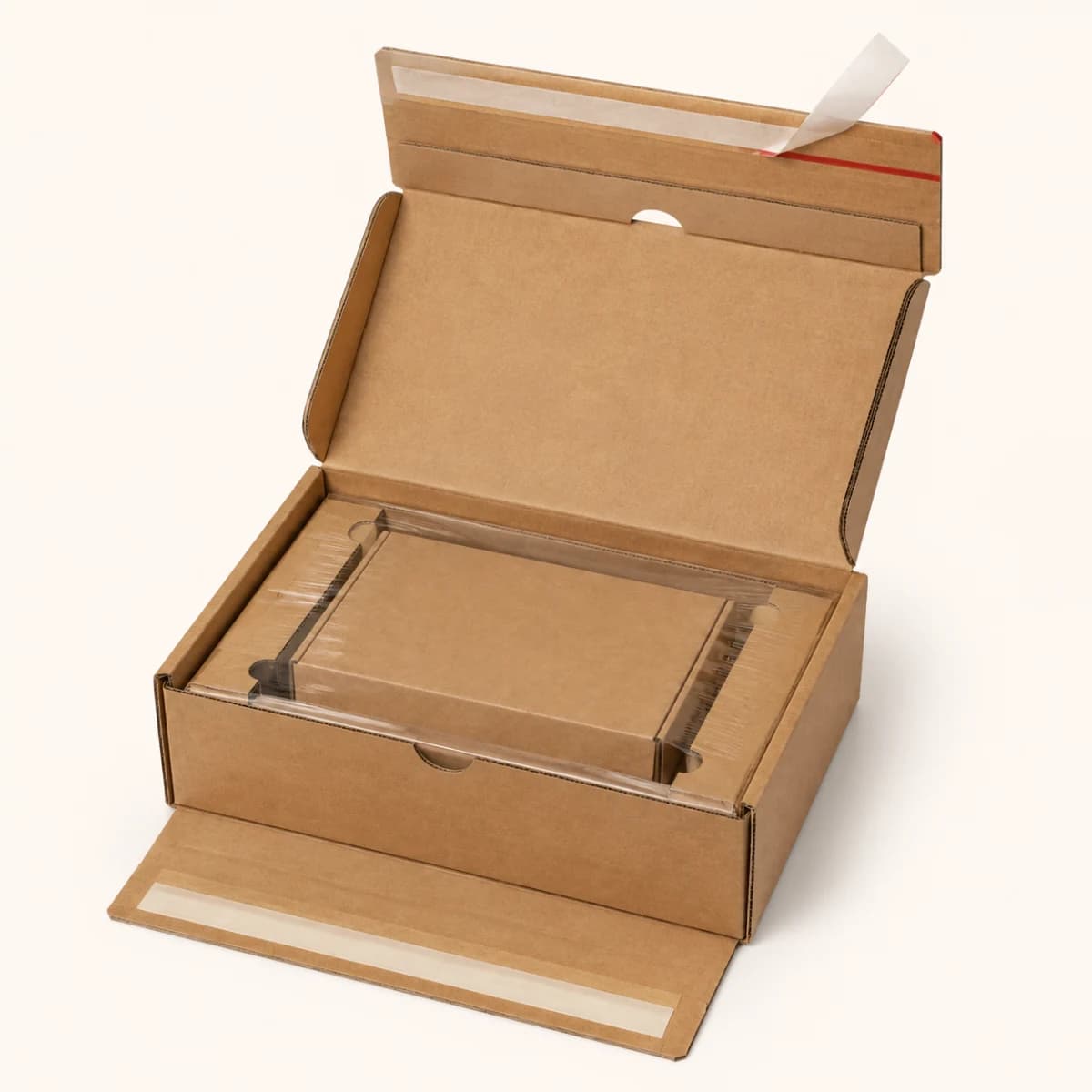 FBR FIXBOX RETURN met zelfklevende sluiting en scheurstrip