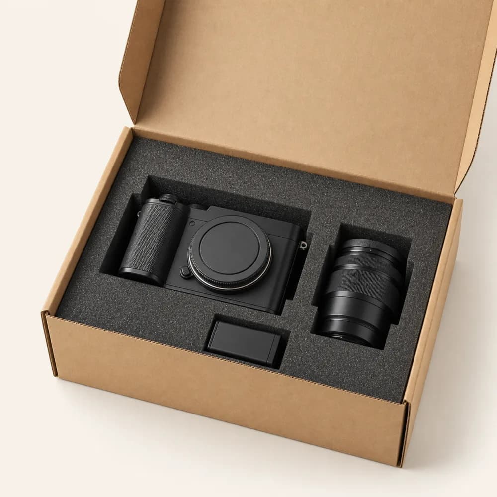 Foam-inlay voor camera's