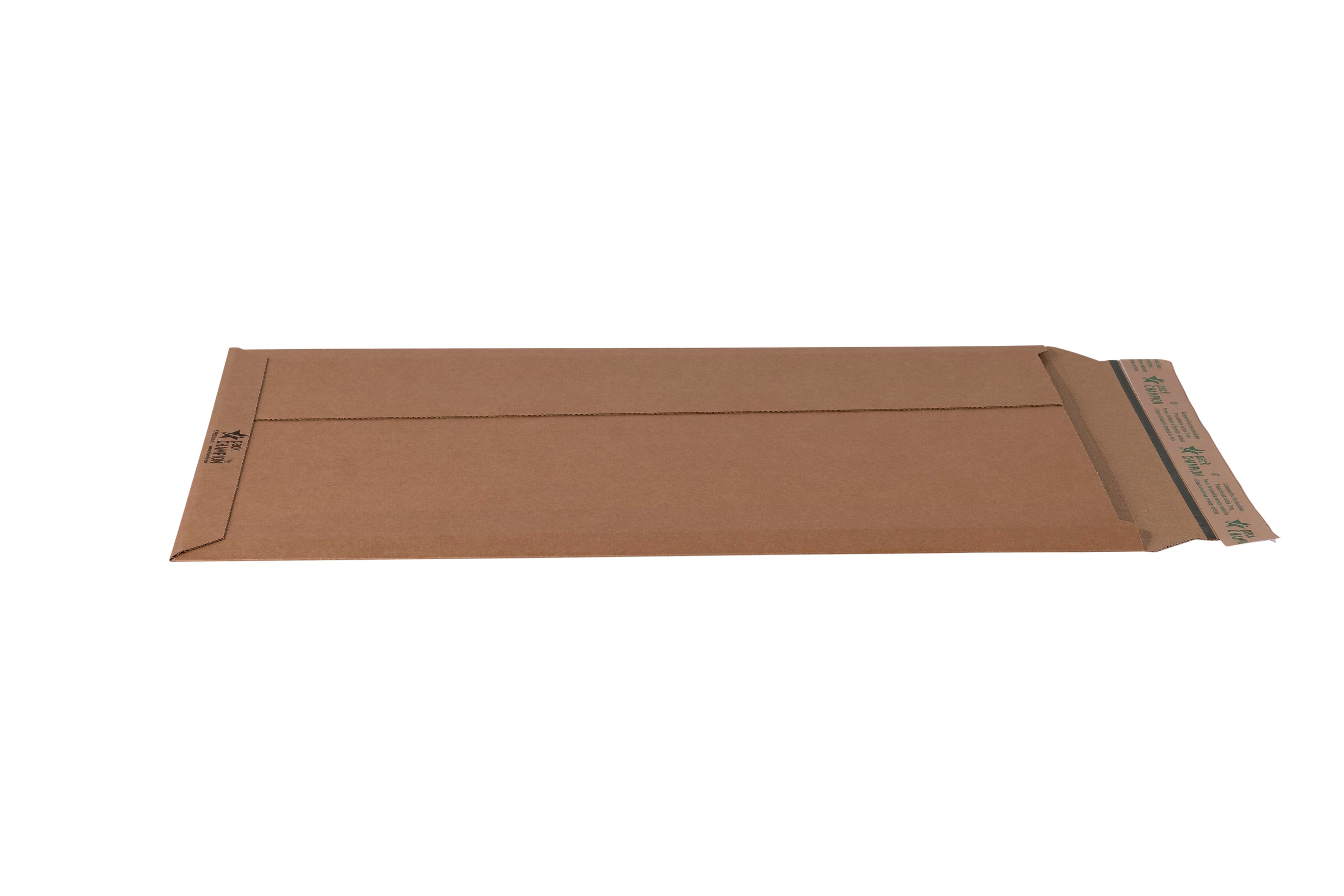 Mailer golfkarton bruin