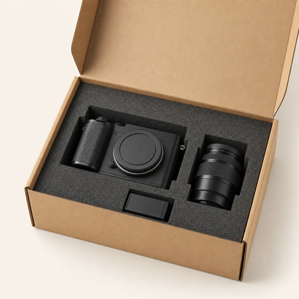 Foam-inlay voor camera's